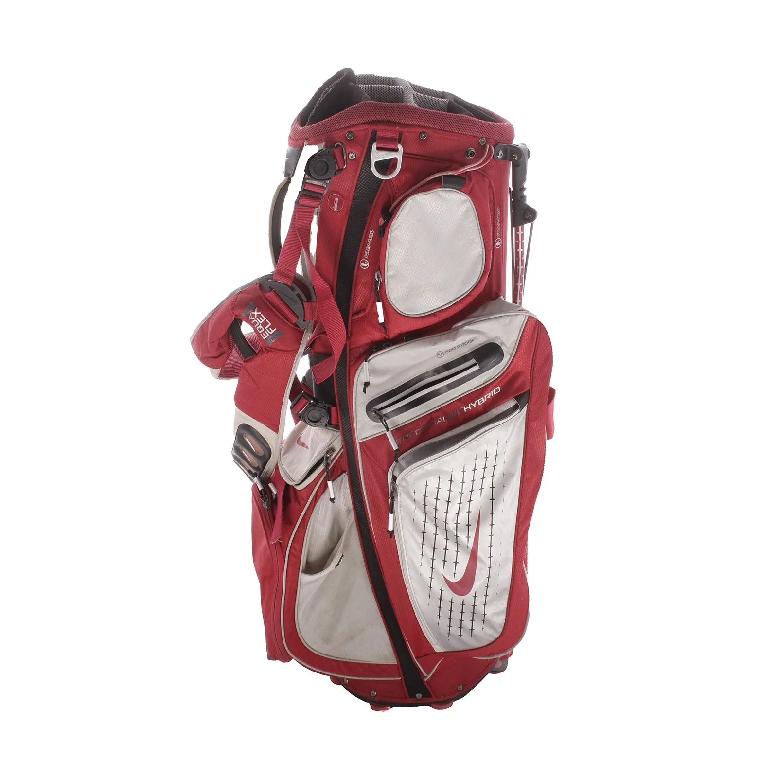 Nike Second Hand Stand Bag - Red/Grey