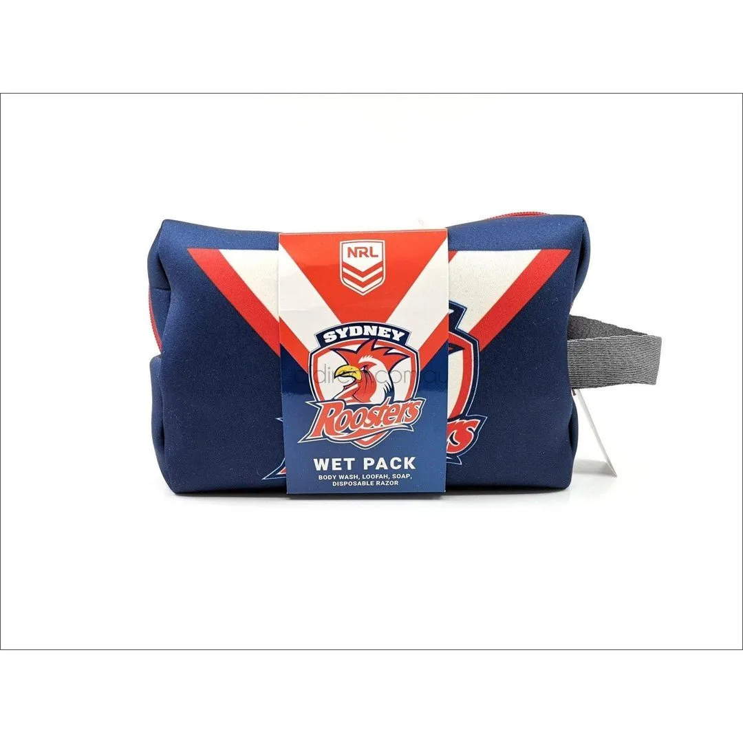 NRL Sydney Roosters Toiletry Bag Gift Set