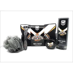 NRL Wests Tigers Toiletry Bag Gift Set