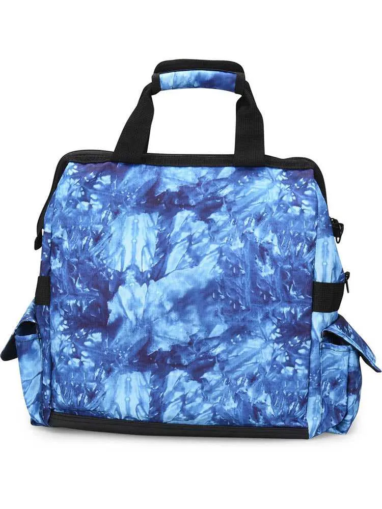 NurseMates Ultimate Medical Bag | Blue Crystals Tie Dye