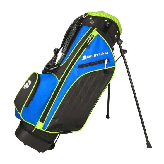 Orlimar ATS Junior Boys' Blue/Lime Series Set (Ages 5-8)