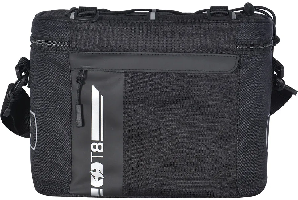 Oxford T8 QR 8L Handlebar Bag - Black