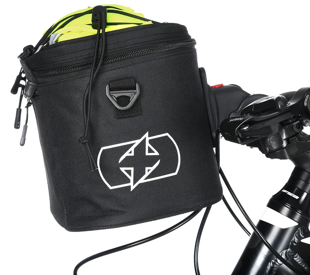 Oxford T8 QR 8L Handlebar Bag - Black