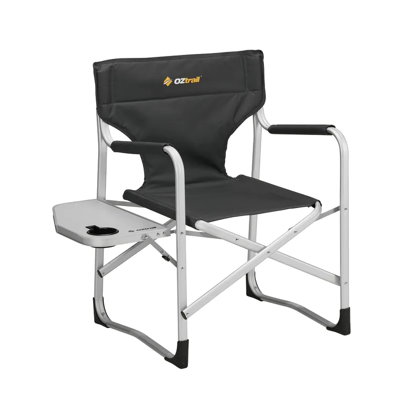 Oztrail Directors Studio Chair with Side Table