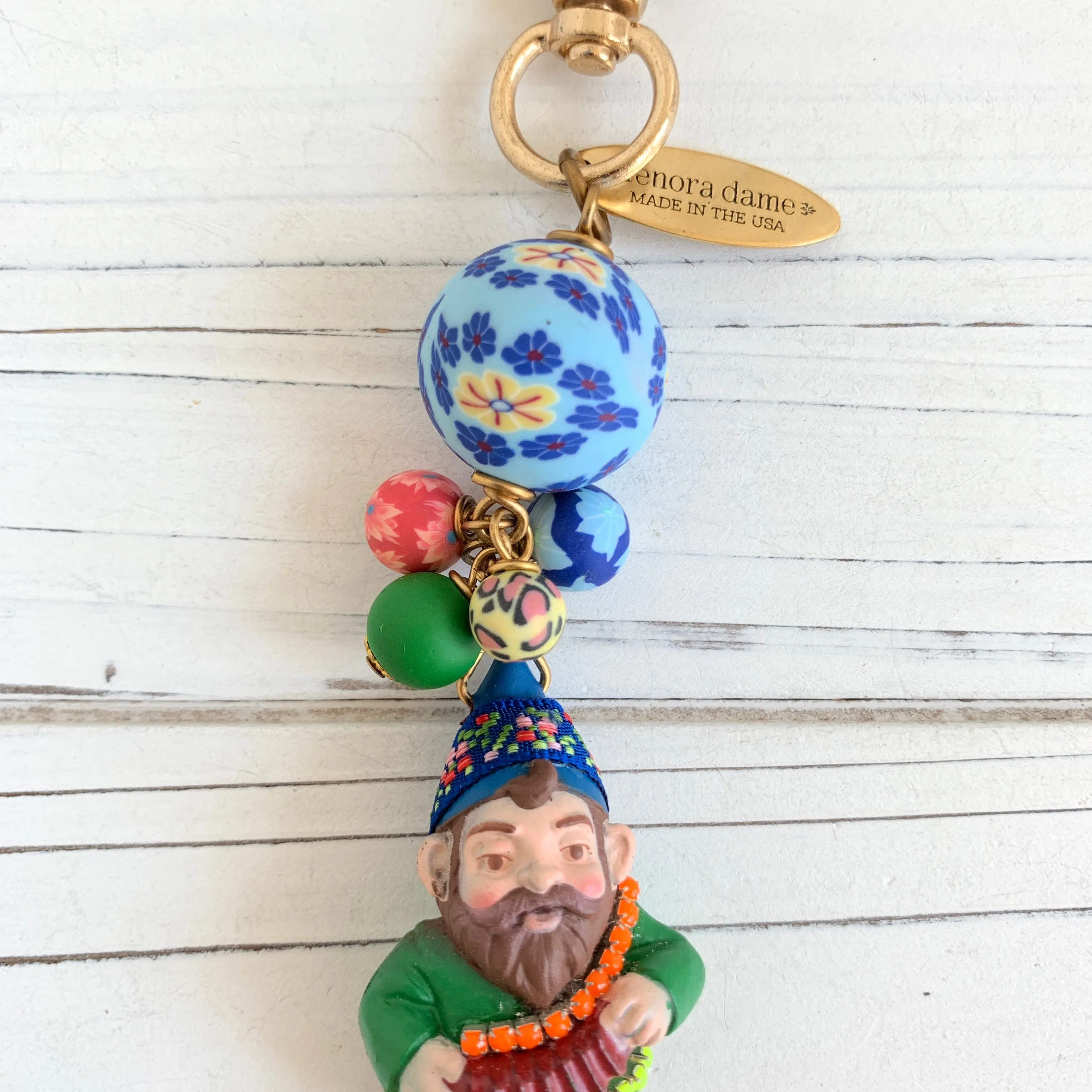 Pascal the Garden Gnome Bag Charm