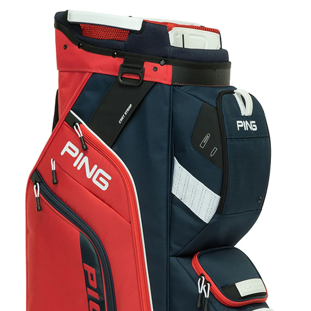 Ping Pioneer Cart Bag - Sailor Red/Navy/White