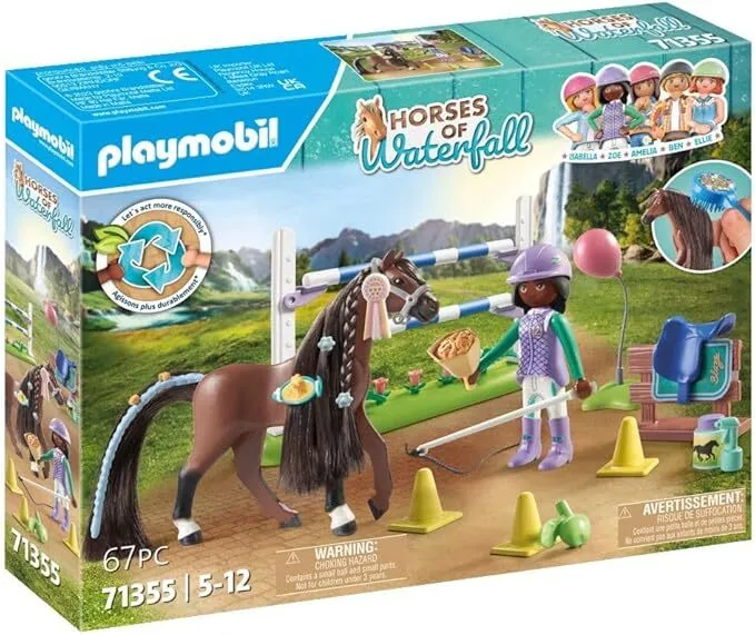 Playmobil Horses of Waterfall - Jumping Arena with