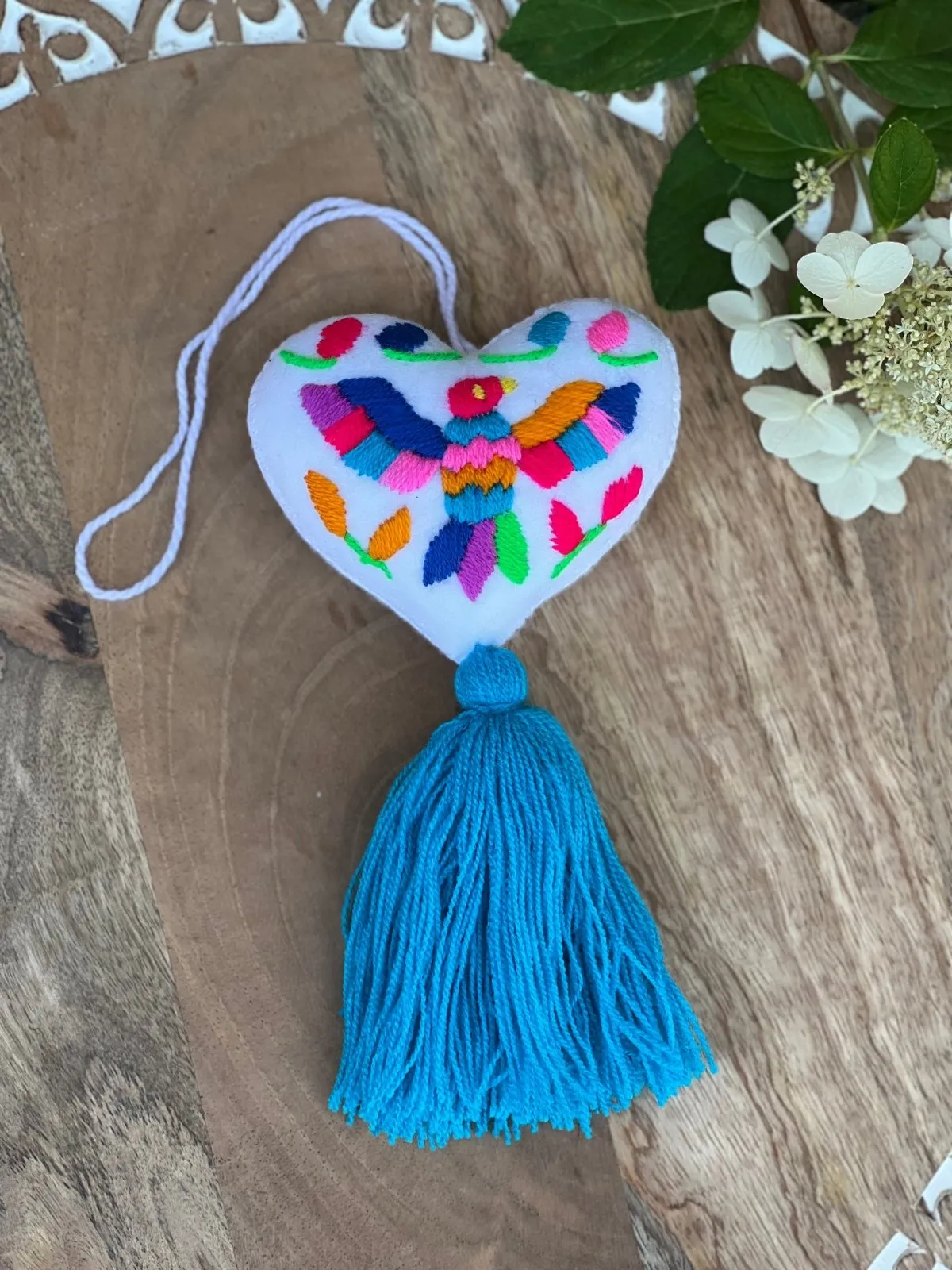 Pompon Otomi Keychain