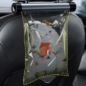 Portable Car Back Seat Trash Bag Dispenser