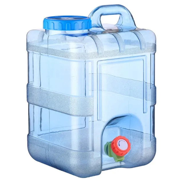 Portable Travel Camping Water Container with Faucet