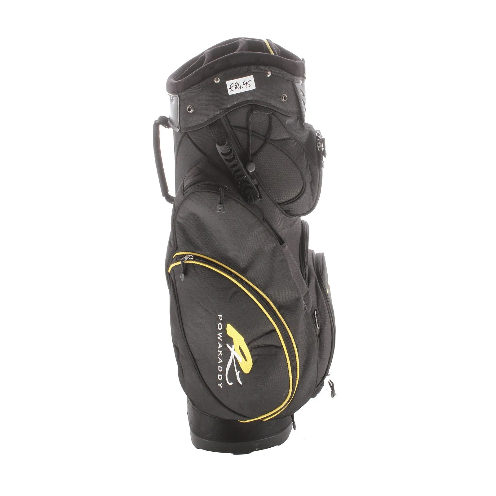 PowaKaddy Cart Bag - Black/Yellow