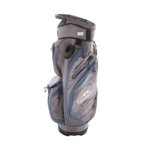 Powakaddy DLX-Edition Second Hand Cart Bag - Silver/Blue