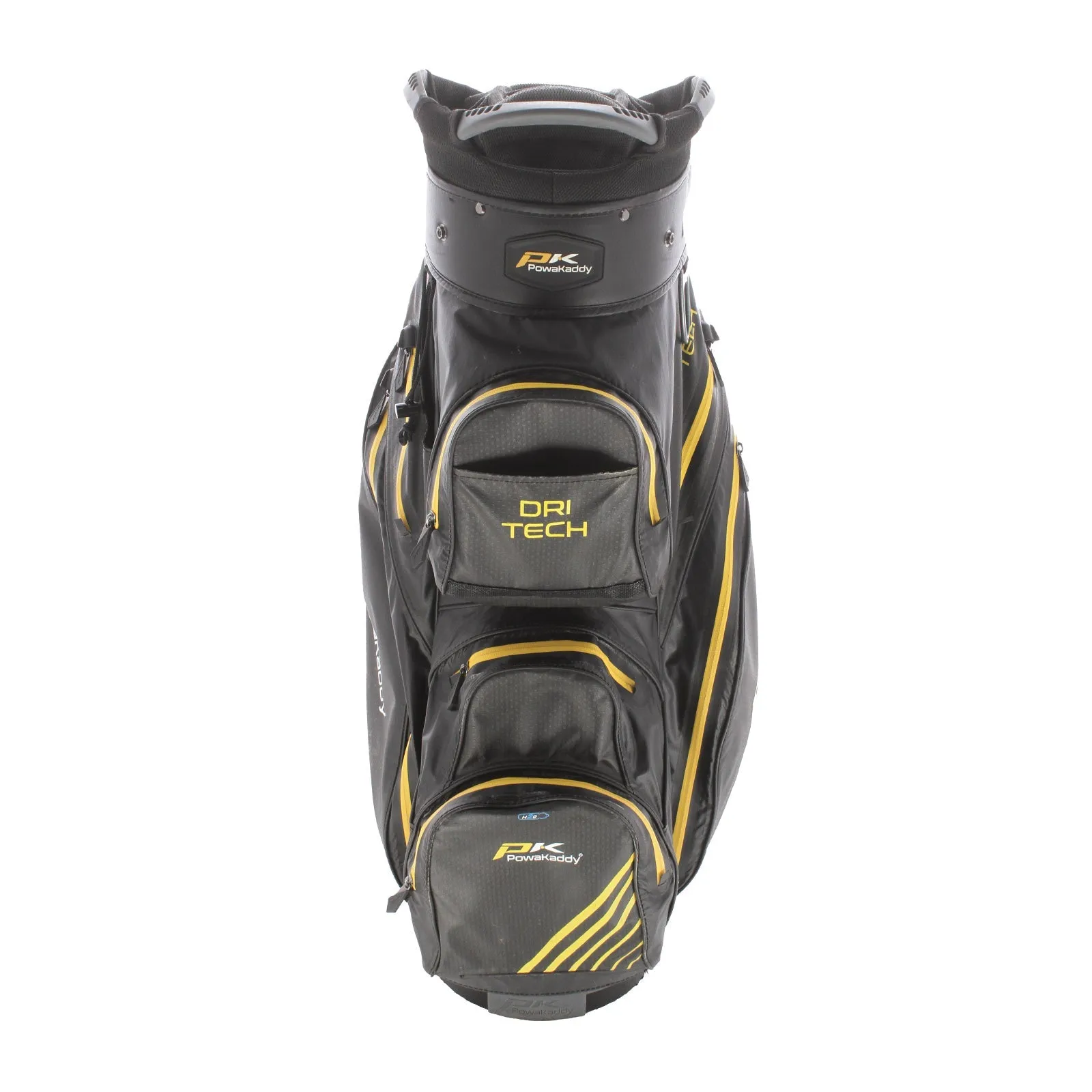 Powakaddy Dri Tech Cart Bag - Black/Yellow