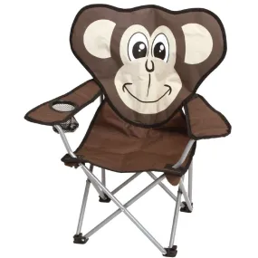 Quest Kids Animal Folding Camping Chair - Monkey