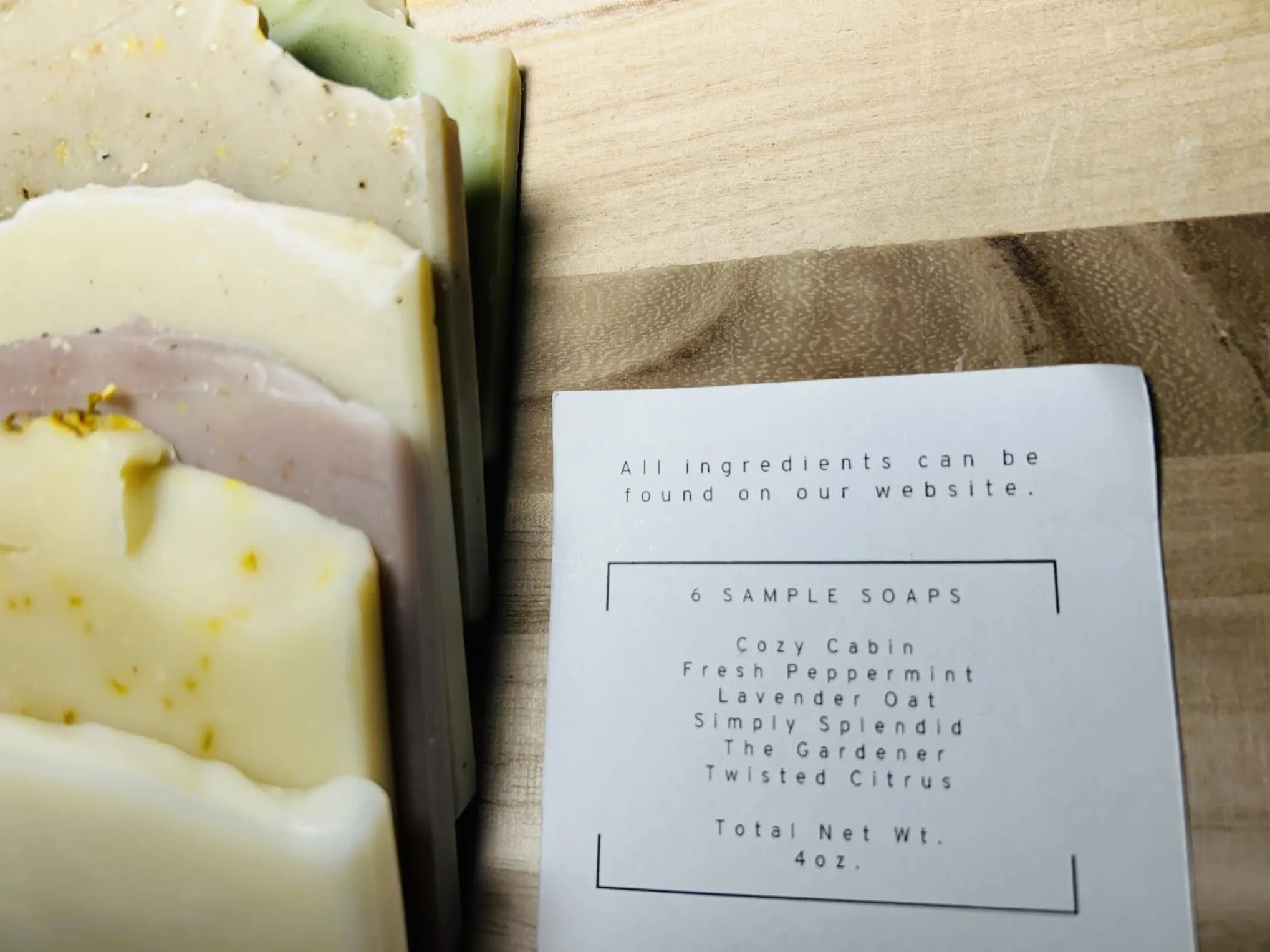 Sample Soap Bundle - American Flat Soap Co