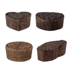 Sardia Deco - Reclaimed Wood Blocks (set of 4)