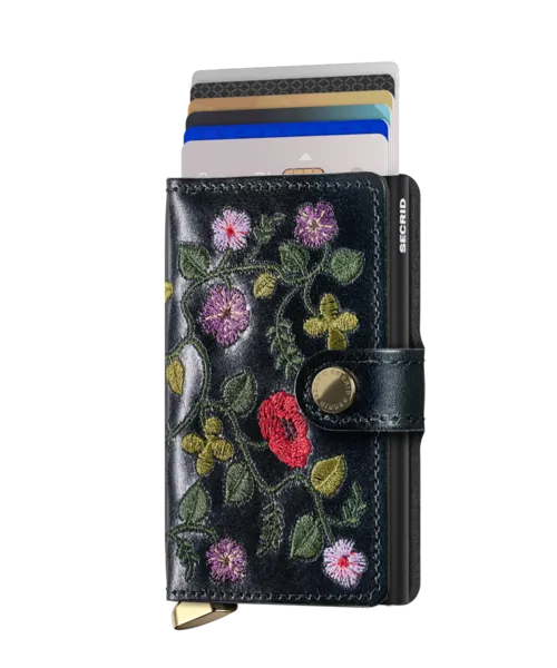 Secrid Premium Miniwallet Stitch Floral