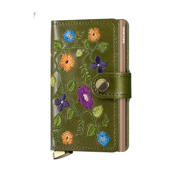 Secrid Premium Miniwallet Stitch Floral