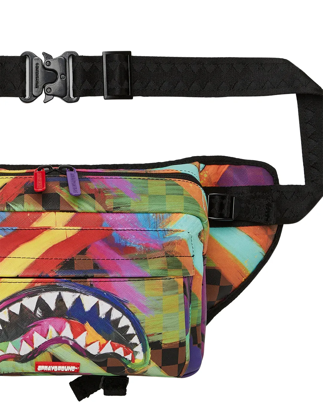 Sharks In Paint Cargo Crossbody