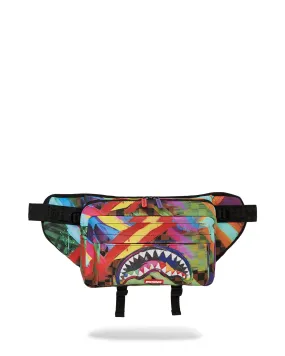 Sharks In Paint Cargo Crossbody