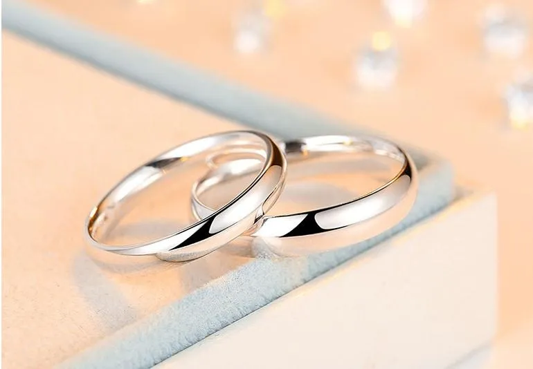 Simple Love Couple Rings