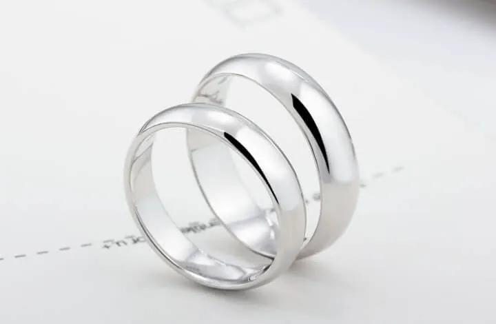 Simple Love Couple Rings