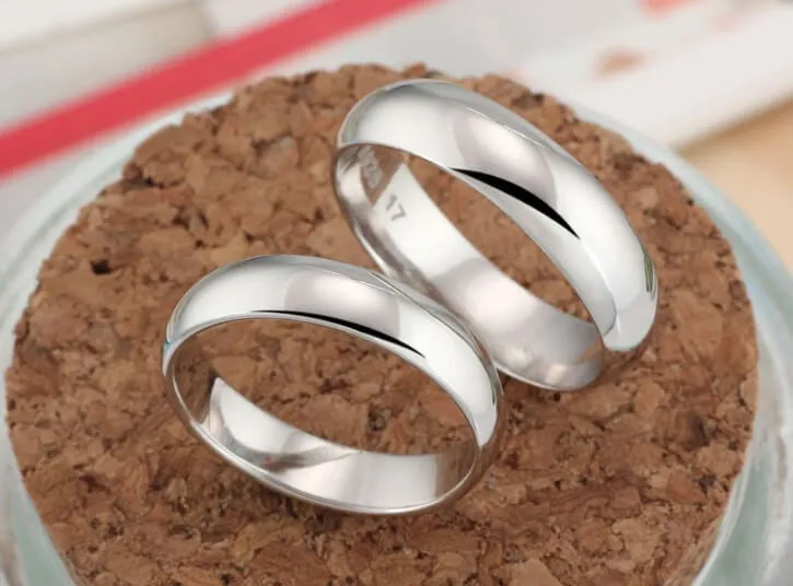 Simple Love Couple Rings