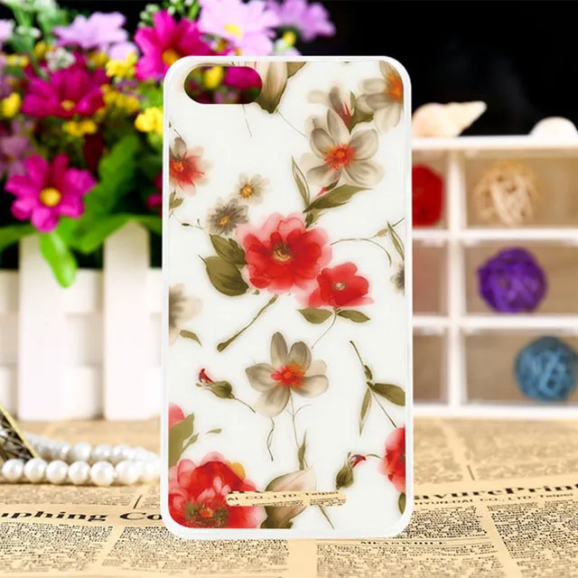 Soft TPU Painted Phone Case For BQ Strike BQS-5020 BQS 5020 BQS5020 5.0 INCH Smartphone Shell Hard Back Cover Skin Housing Hood