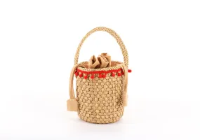 Straw Cylinder Bag