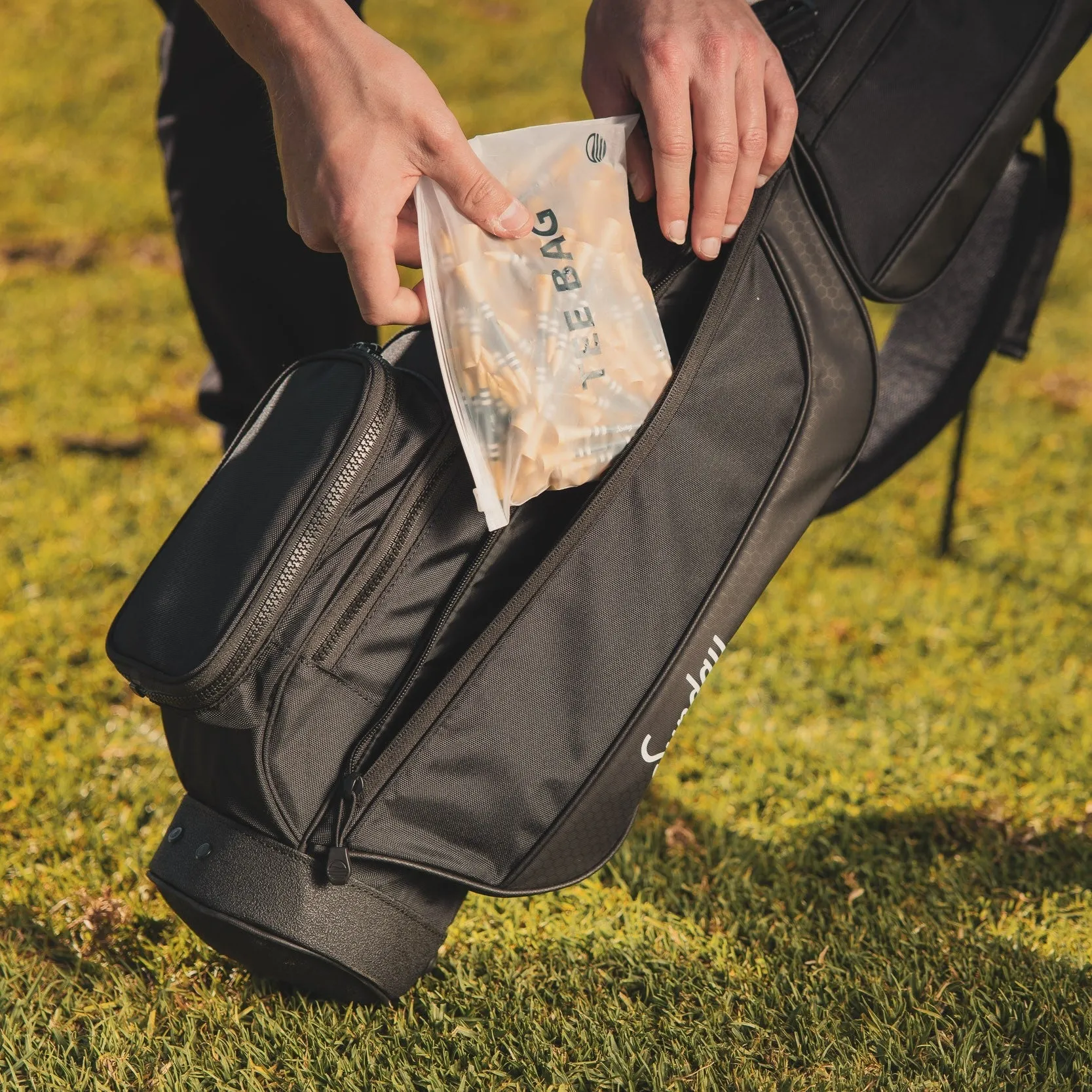 Sunday Golf EL CAMINO BAG | Matte Black