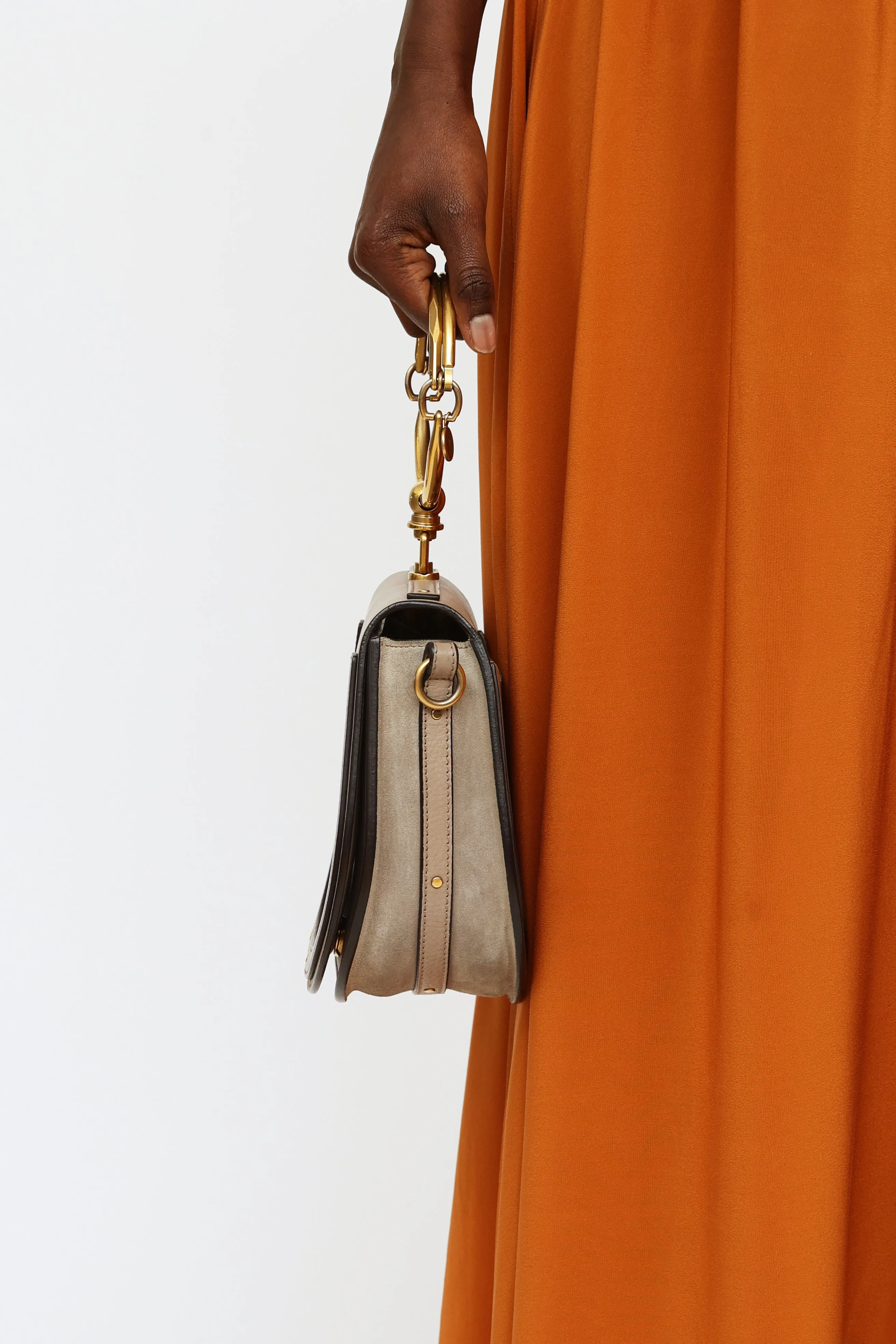 Taupe Nile Bracelet Bag