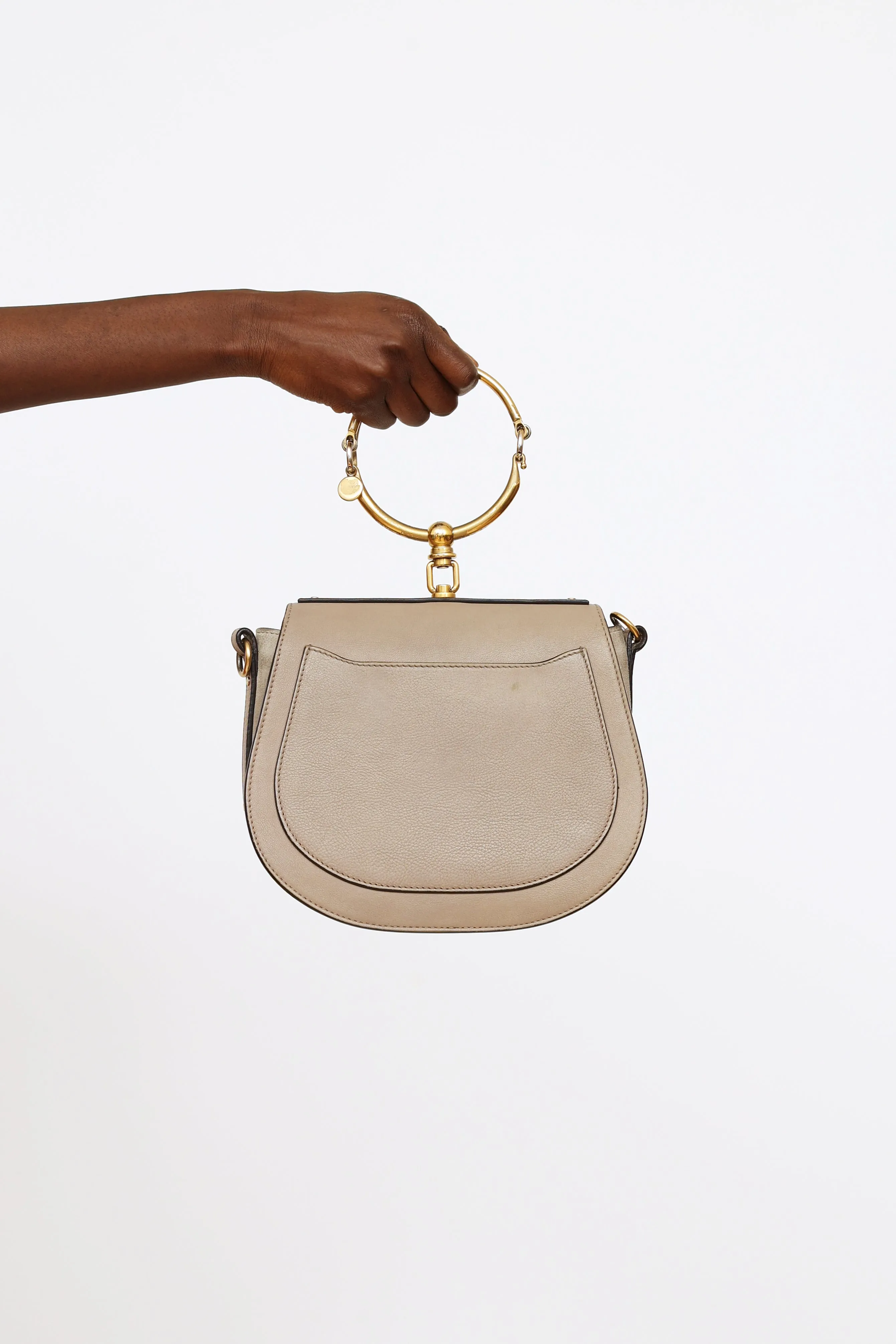 Taupe Nile Bracelet Bag