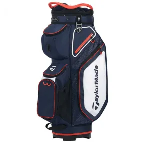 Taylormade Pro 8.0 Cart Bag - Navy/White/Red