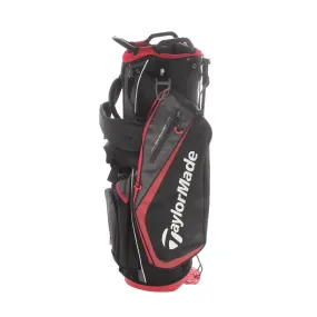 TaylorMade Select Plus Stand Stand Bag - Black/Red/Grey