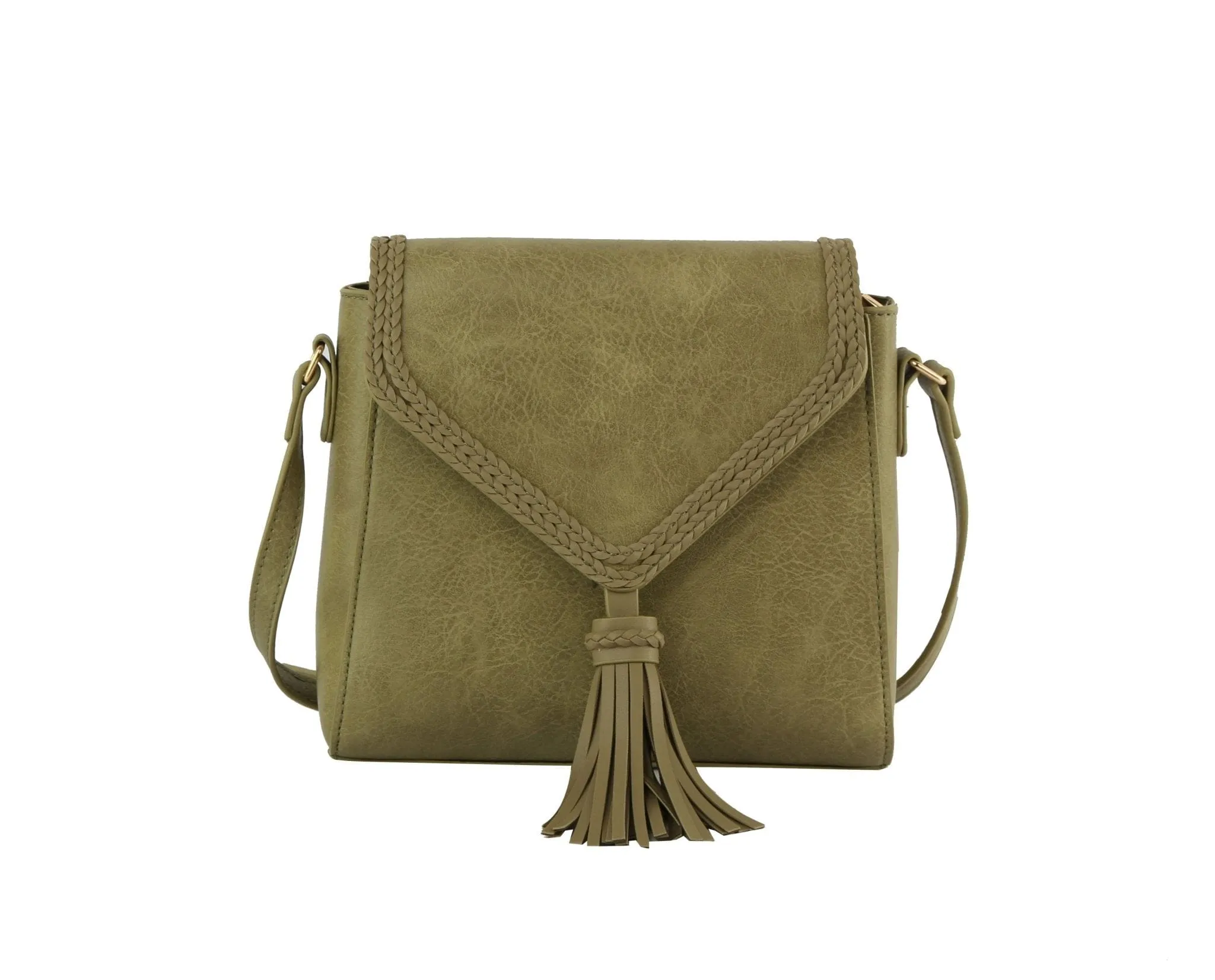 TDM0041 Eliza Square Tassel Crossbody