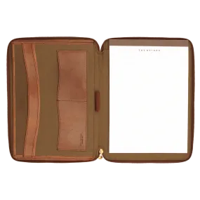 The Bridge - Story Uomo Conference Pad/Document Organiser in Brown