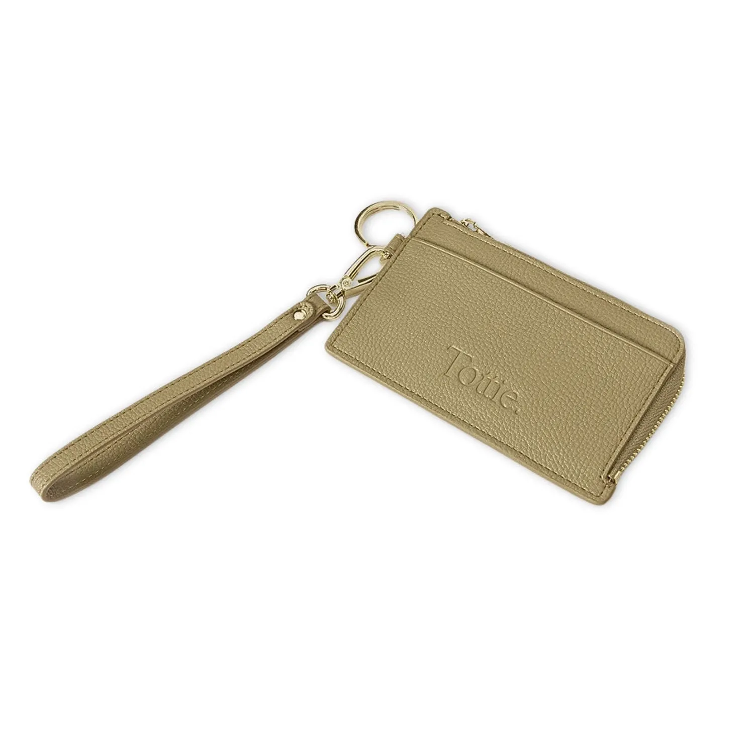 The Card Holder Wristlet Wallet (Khaki)