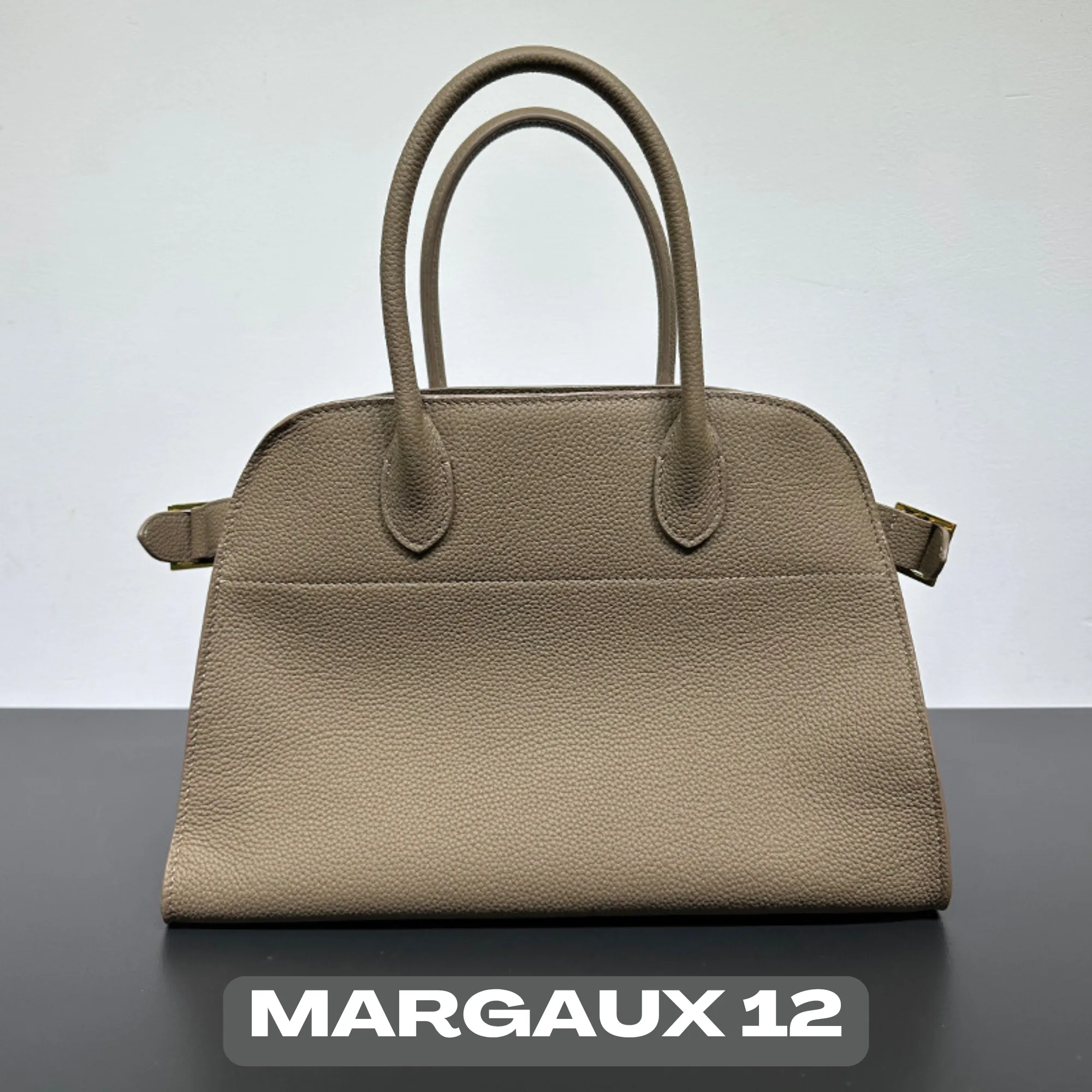 The Row Margaux Inspired Leather Bag | Without Logo