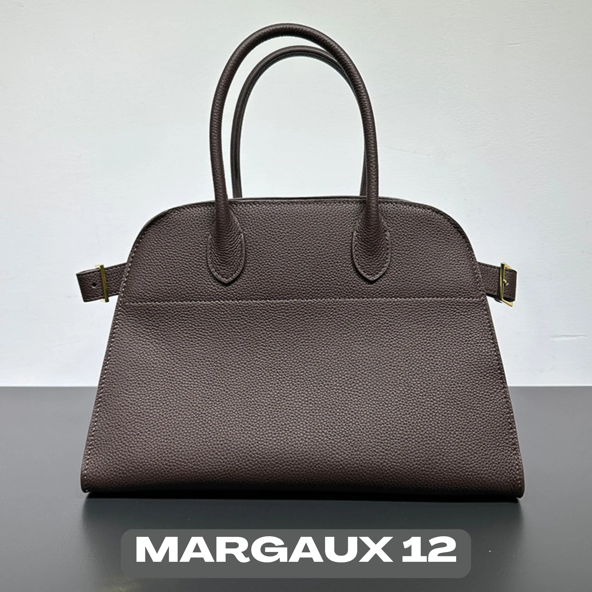 The Row Margaux Inspired Leather Bag | Without Logo