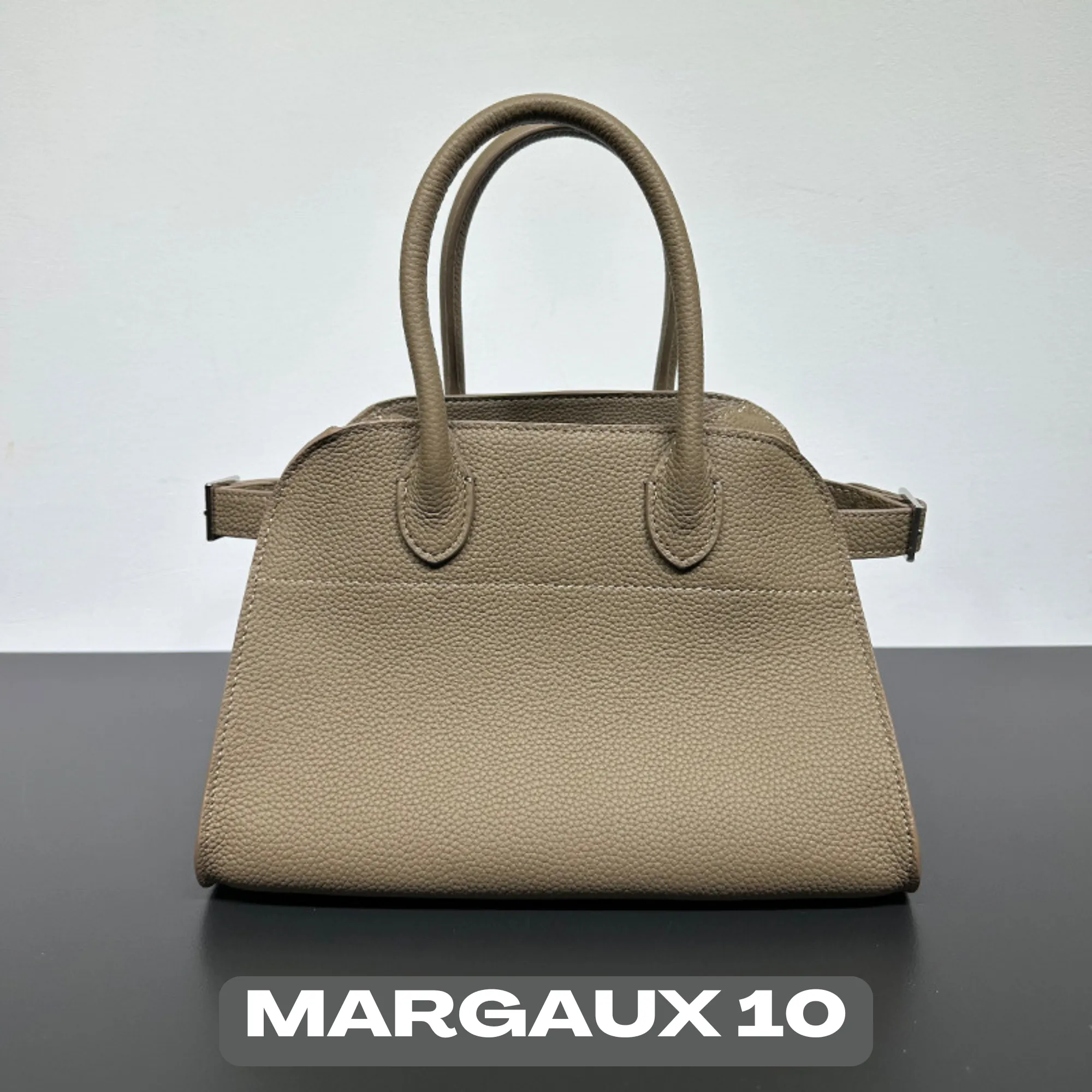 The Row Margaux Inspired Leather Bag | Without Logo