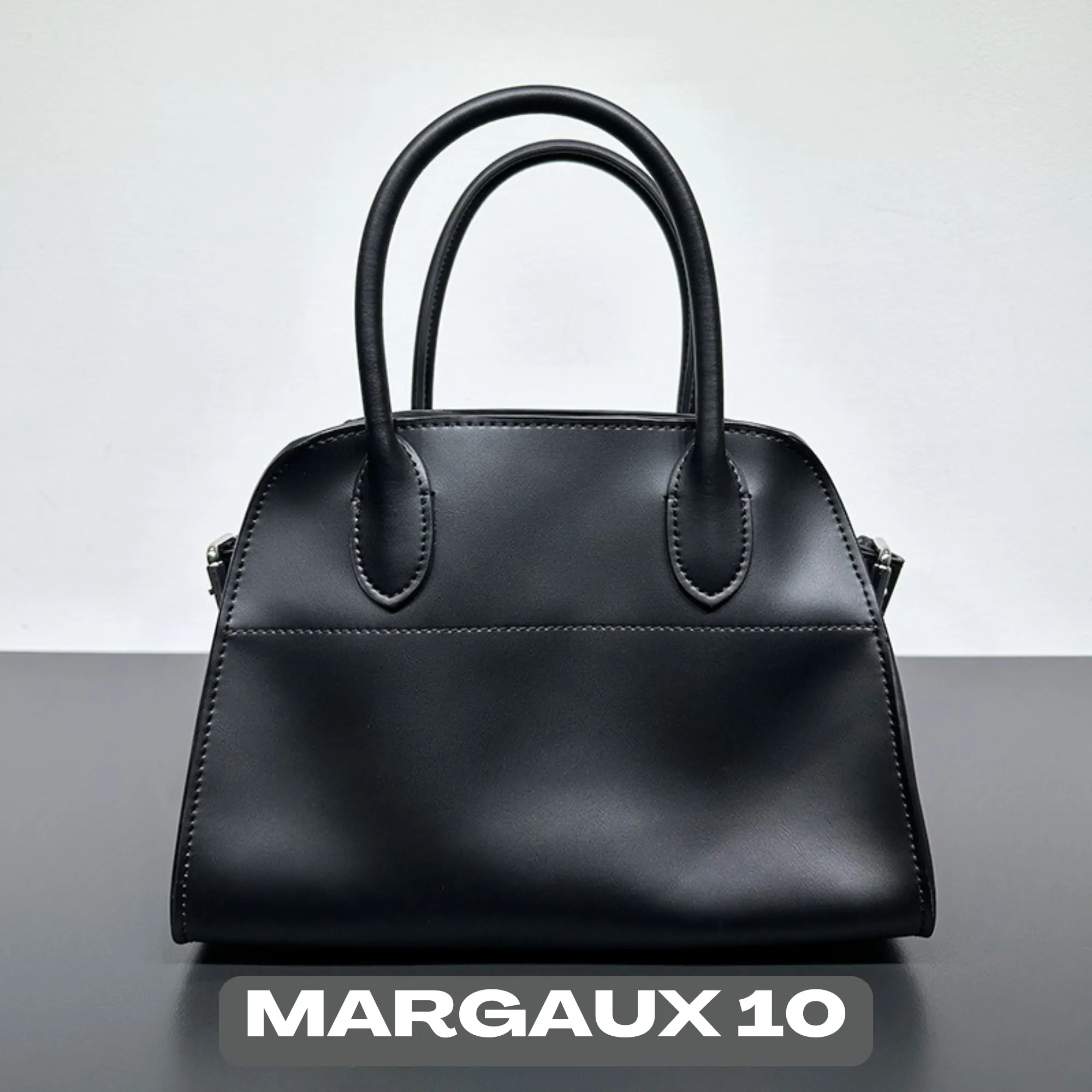 The Row Margaux Inspired Leather Bag | Without Logo