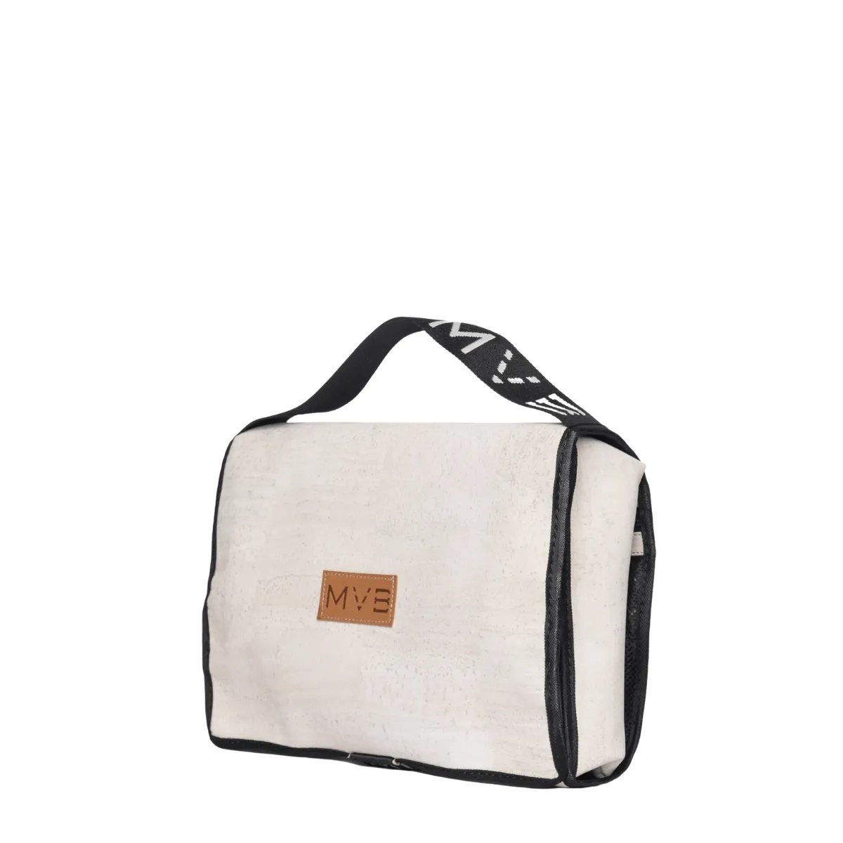 The Vegan Cork Toiletry Bag | White