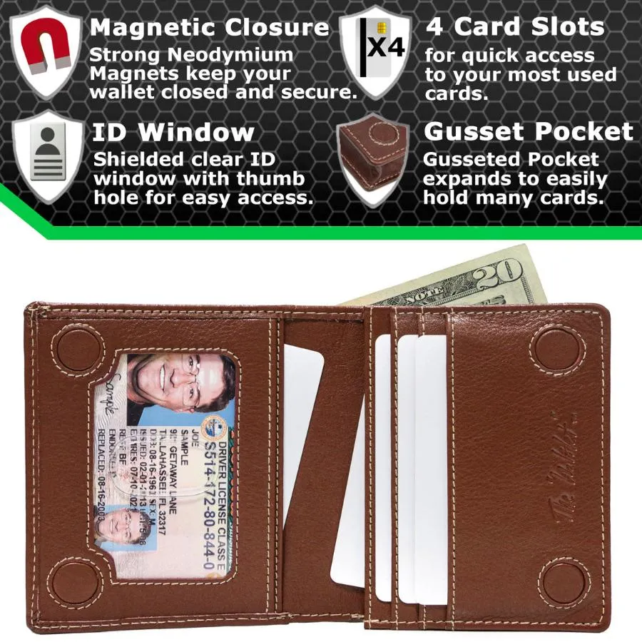 The Waltlet - Maximum Storage RFID Secure Minimalist Wallet