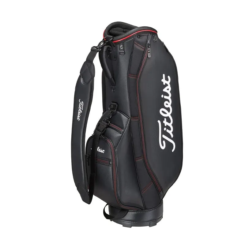 TITLEIST Aspirer Cart Bag (Black/Red)