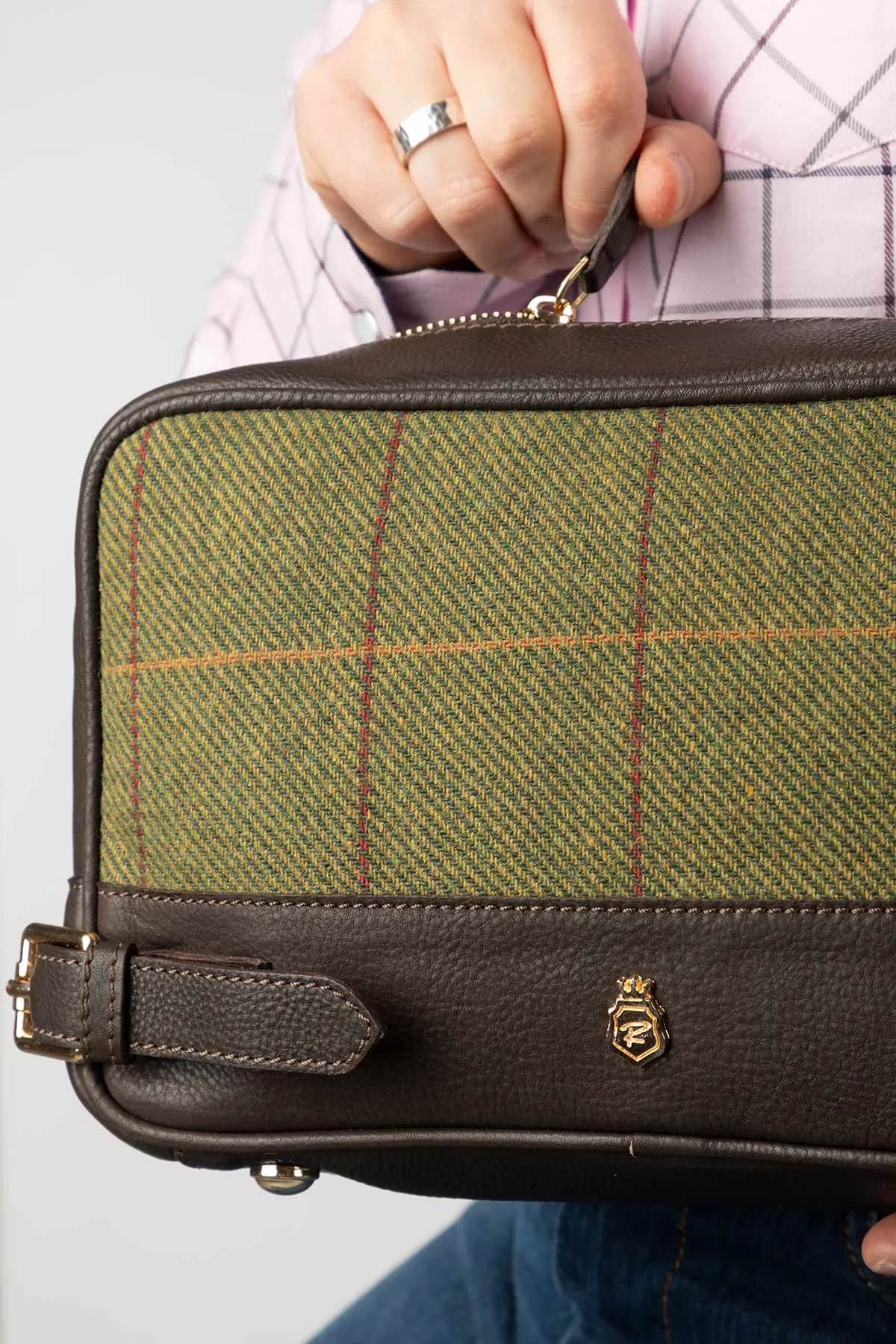 Tweed Wash Bag