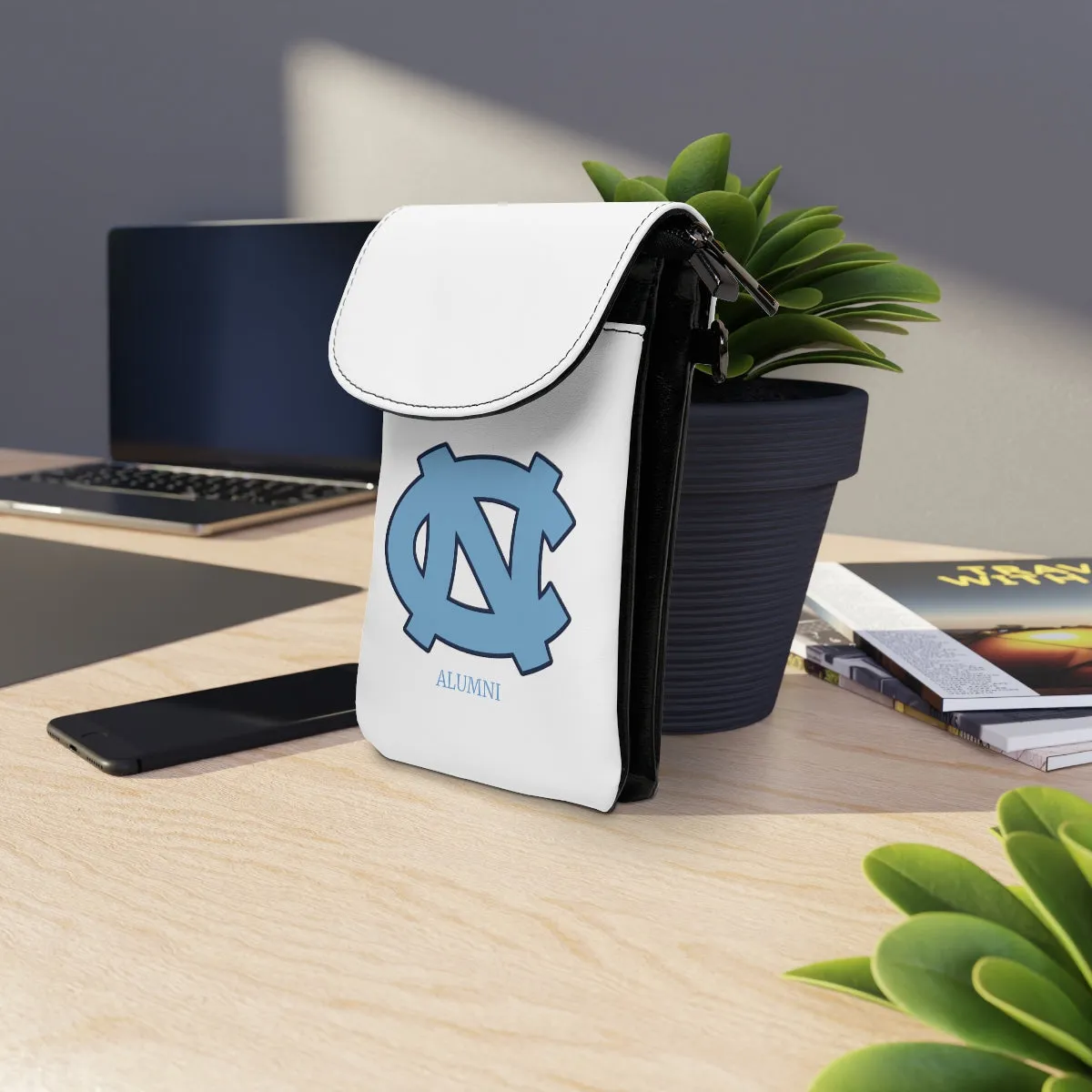 UNC Alumni Small Cell Phone Wallet