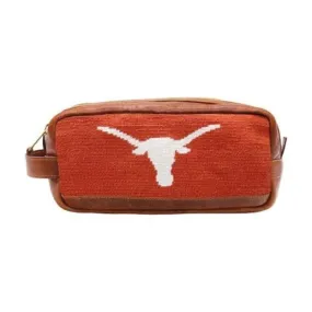 University of Texas Needlepoint Toiletry Bag