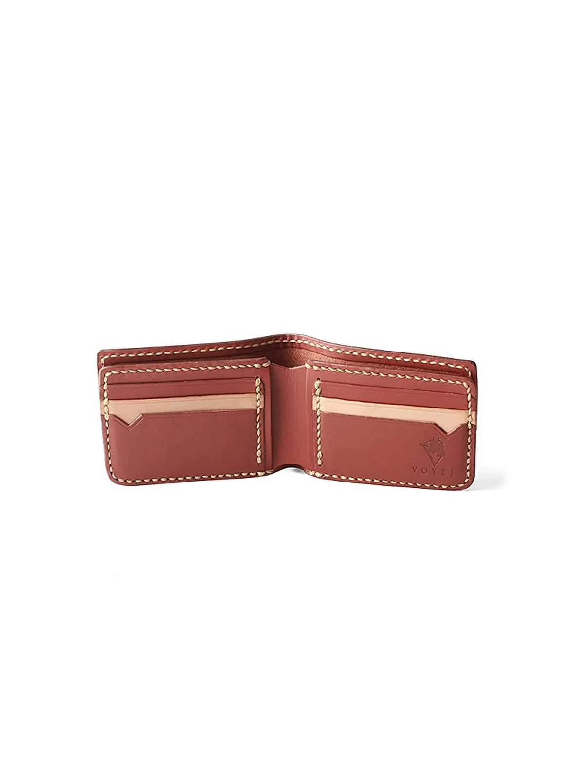 Voyej Vessel V Light Brown Short Wallet