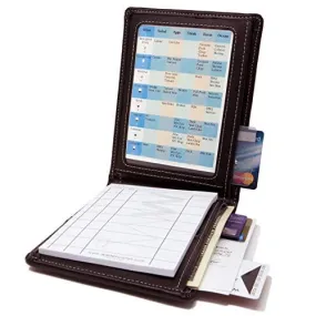 Waiter Wallet Deluxe Server Book Organizer and Restaurant Guest Order Pad for Waitresses, Waiters and Bartenders, Medium Size fits Apron Pockets