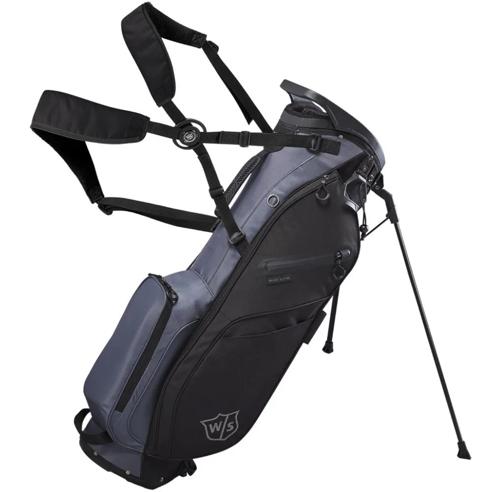 Wilson Exo Lite Stand Bag Classic - Black/Charcoal